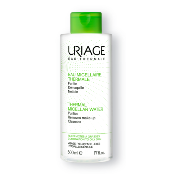 Face Hygiene Thermal Micellar Water Oily Skin Uriage 500ml