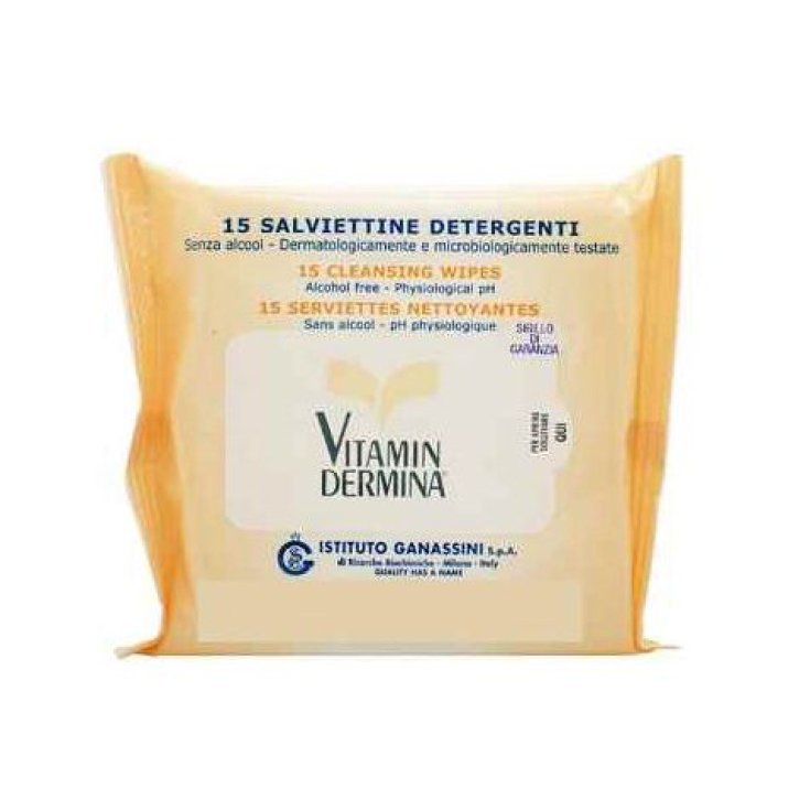 VitaminDermina® Salviettine Detergenti 15 Pezzi