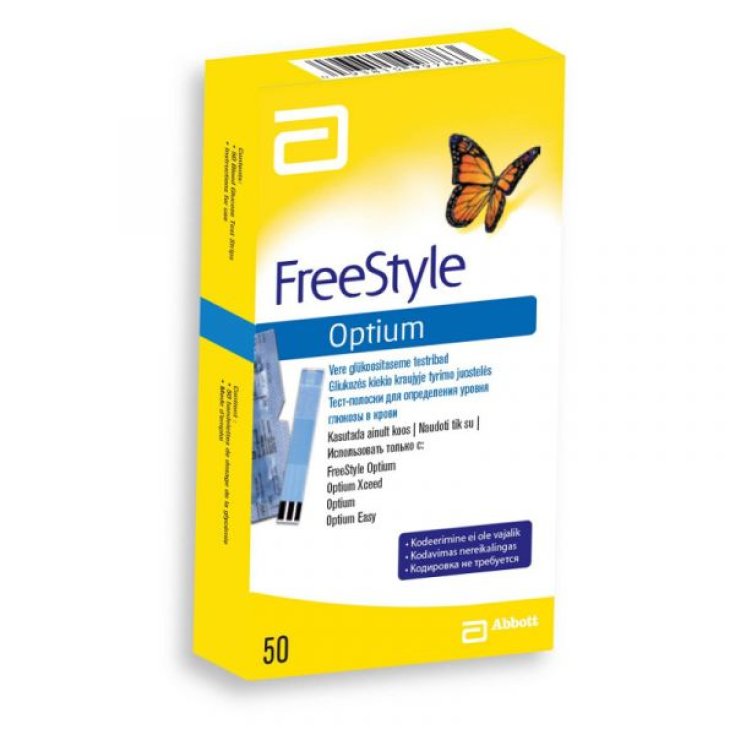Freestyle Optium Test Abbott 50 Strisce