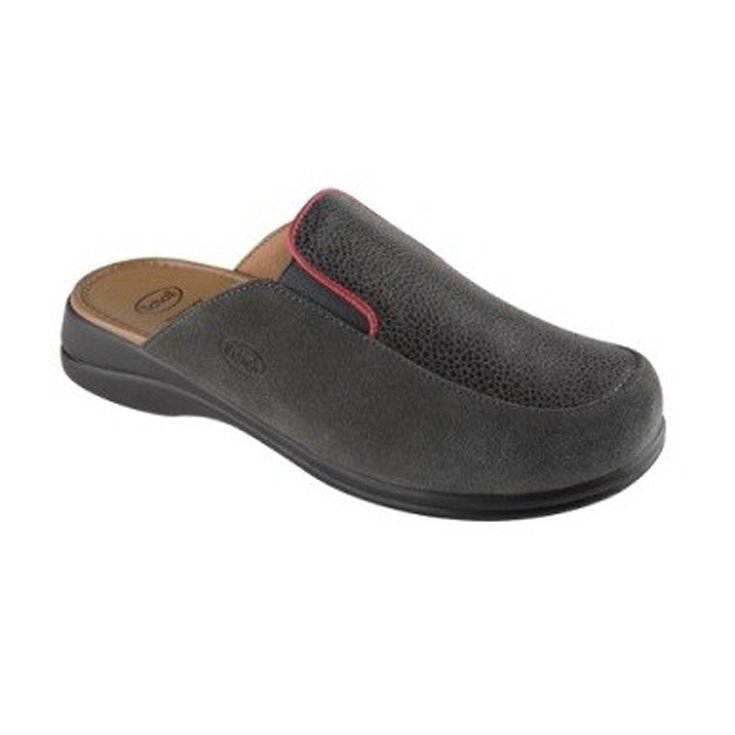 NEW MOUE Camoscio+Sintetico Donna Grigio Scuro/Rosso 40 Dr.Scholl&reg;