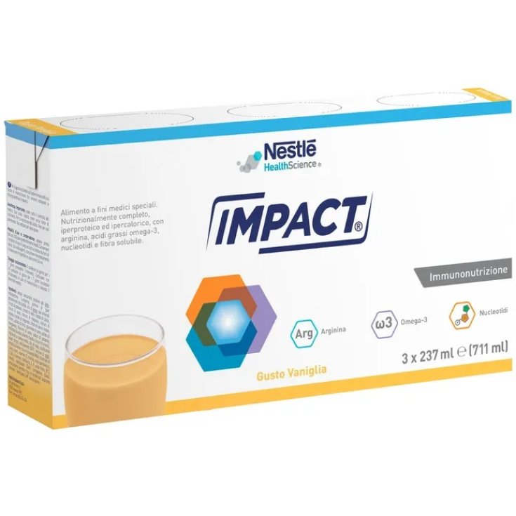 Impact Oral Vaniglia Nestlé Health Science 3x237ml