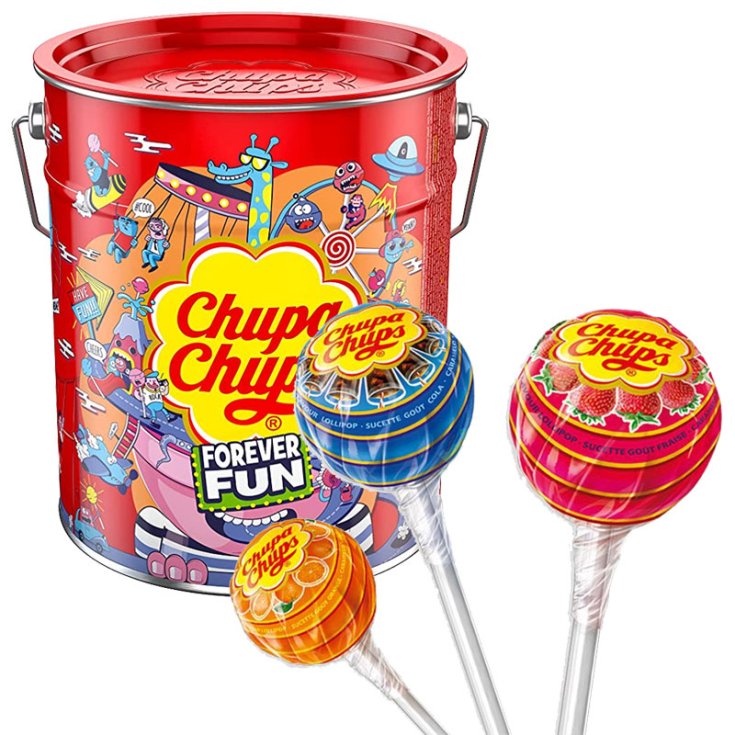 Tin Box Chupa Chups® 1 Latta 150 Lollipop