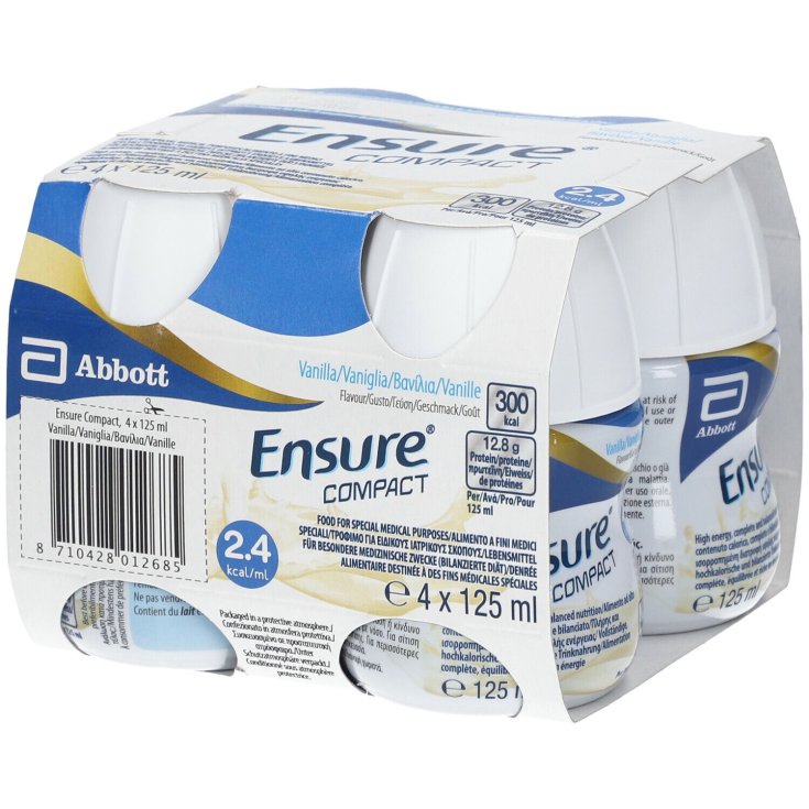 Ensure Compact Vaniglia Abbott  4x125ml