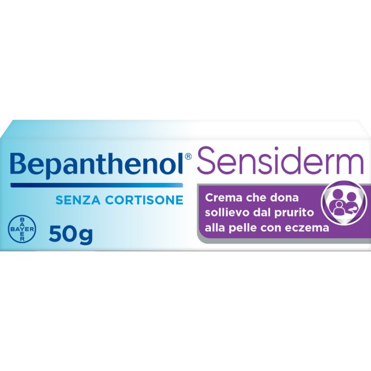 Bepanthenol Sensiderm Crema per Prurito e Pelle Arrossata 50g