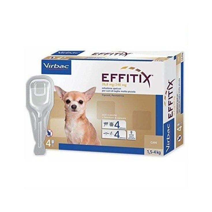 Effitix Spot-On - Toy (1,5 - 4Kg) - 4 Pipette