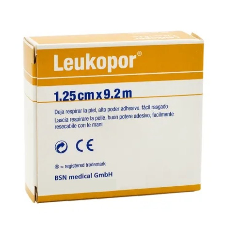 Cerotto su Rocchetto 1,25cm x 9,2m Leukopor