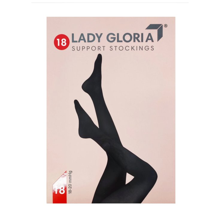 Ladygloria 18 Autoreggente 140Den Nero 2 GloriaMed®