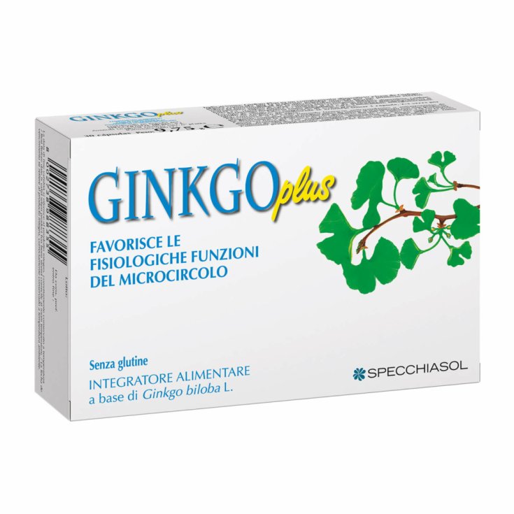 Ginkgo Plus Specchiasol 30 Capsule