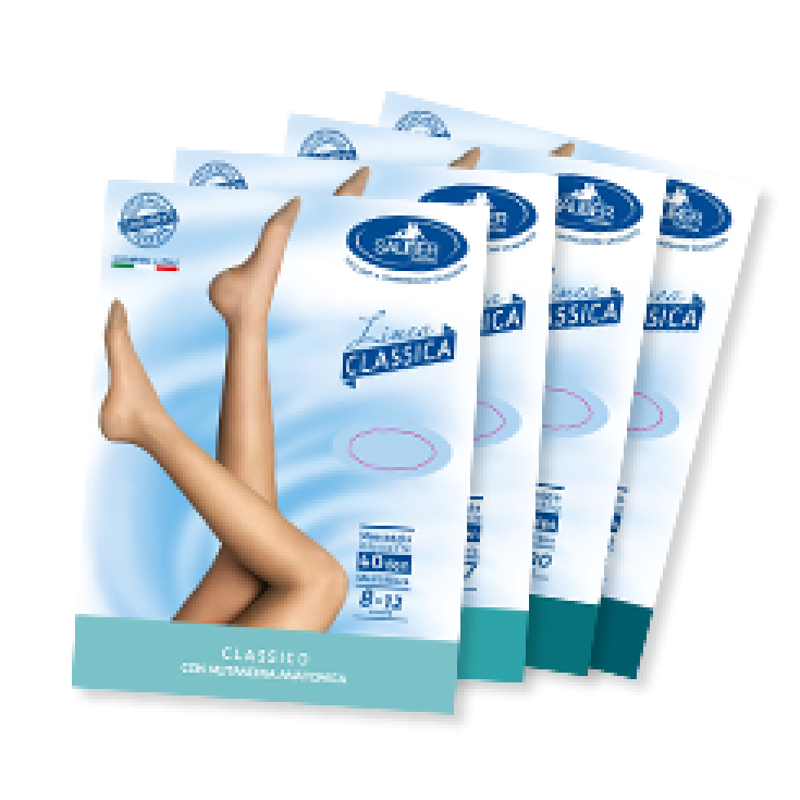 Sauber Linea Classica Collant 40Den Maglia Liscia Colore Neutro Beige Taglia 1