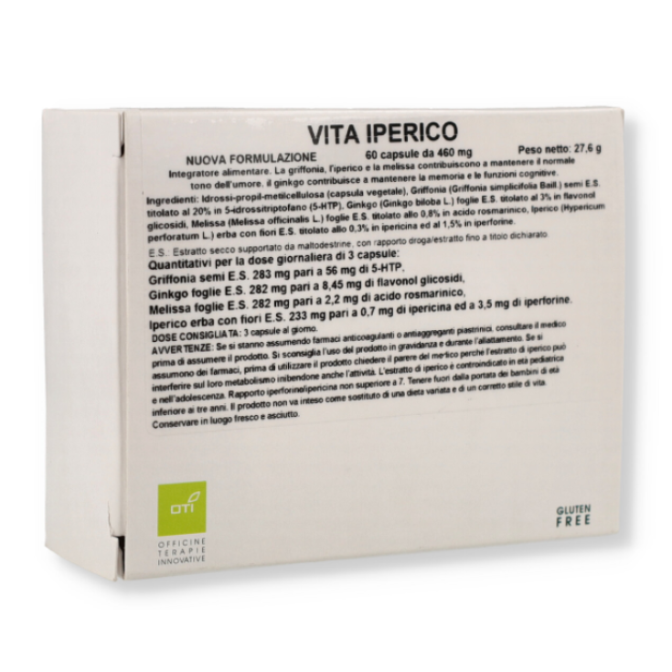 Vita Iperico Nuova Formulazione OTI 60 Capsule