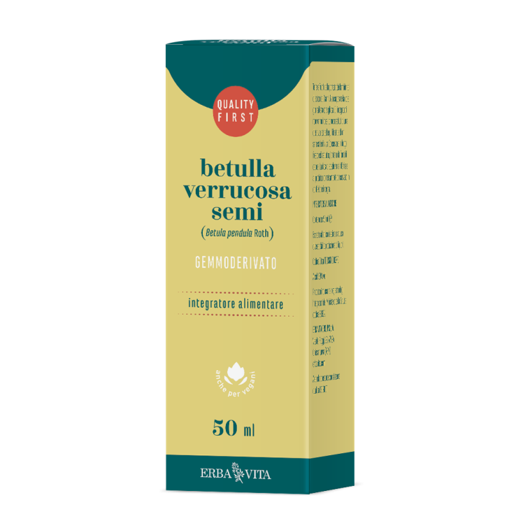 Betulla Verrucosa Semi Gemmoderivato Erba Vita 50ml 