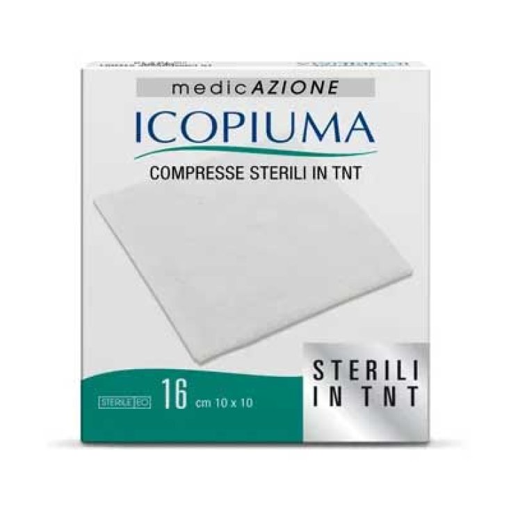 Icopiuma Compresse Sterili In TNT 10x10cm 16 Pezzi