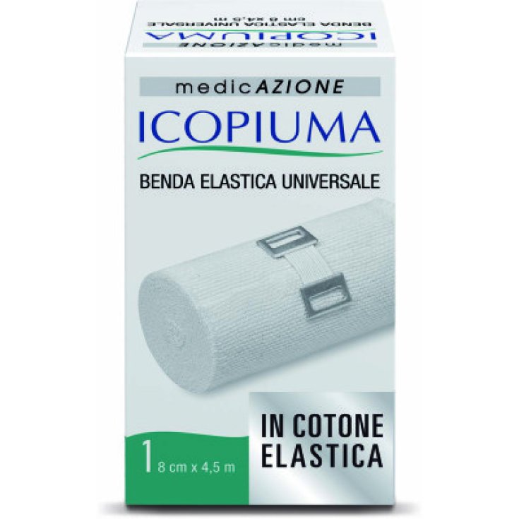 Icopiuma Benda Elastica Universale In Cotone 8x4,5m