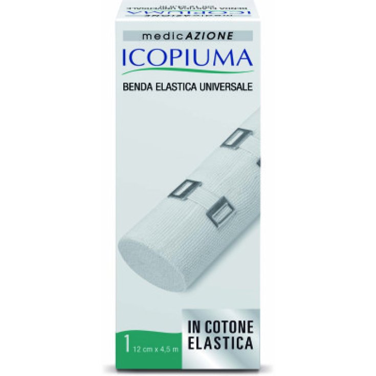 Icopiuma Benda Elastica Universale In Cotone 12x450cm