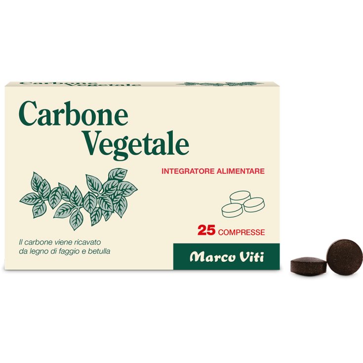 Carbone Vegetale Marco Viti 25 Compresse