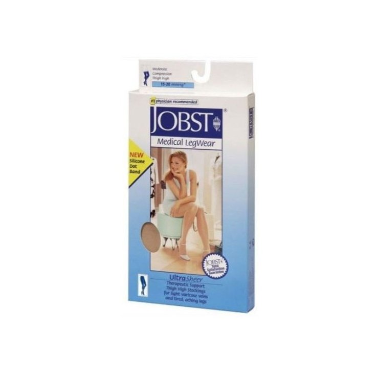 Collant Ultra-Sheer 15-20mmHg Naturel 5 14D Jobst 1 Paio