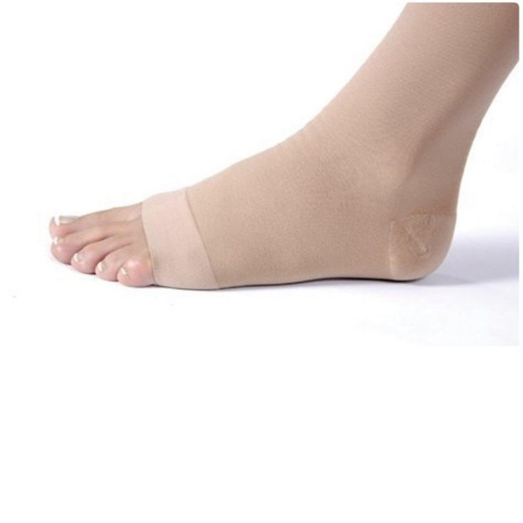 VenoTrain® Micro Ccl 2 Gambaletto Punta Aperta M Corto Caramel Bauerfeind 1 Paio