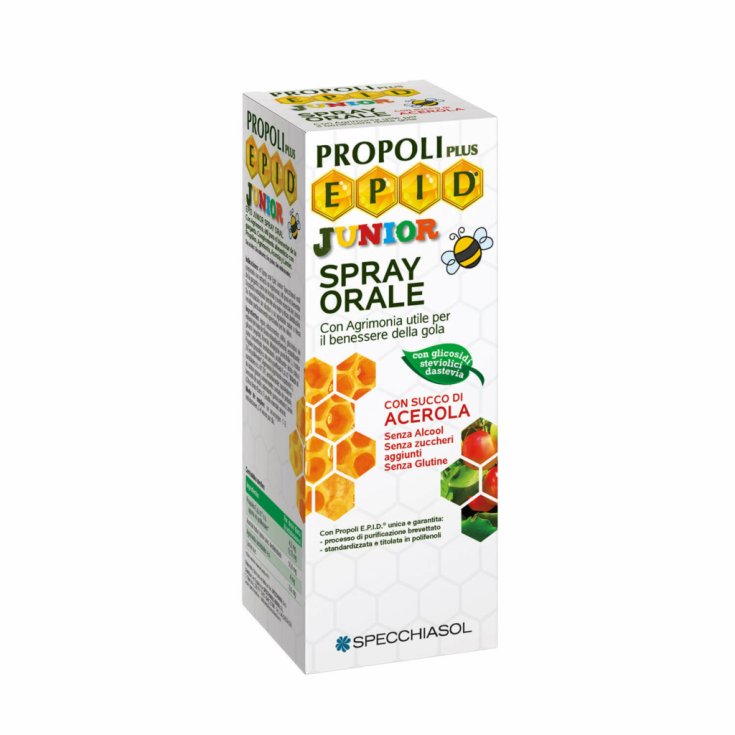 Spray Orale Junior con Acerola Propoli E.P.I.D.® Specchiasol 15ml