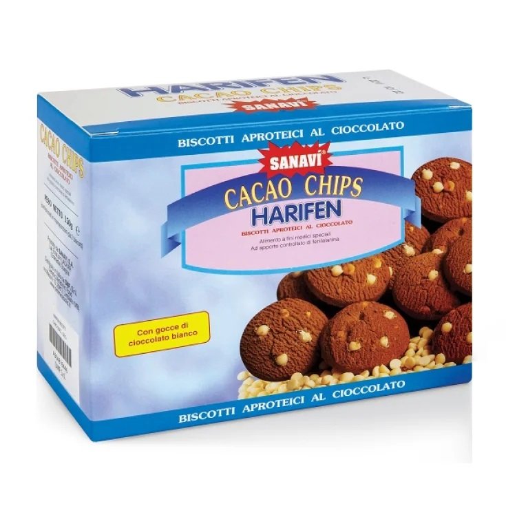 Chips Cacao Biscotti Aproteici Harifen 150g