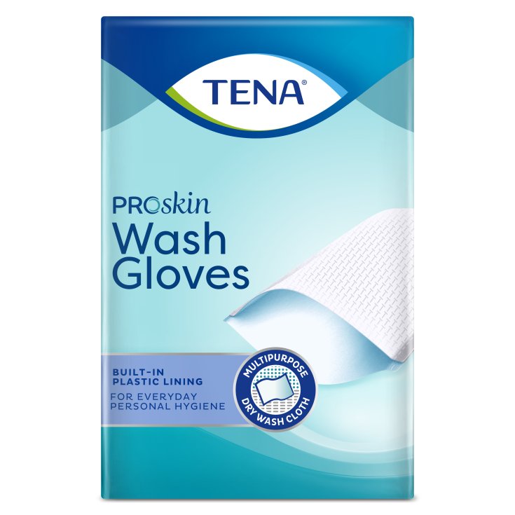 Tena Wash Glove C/barri