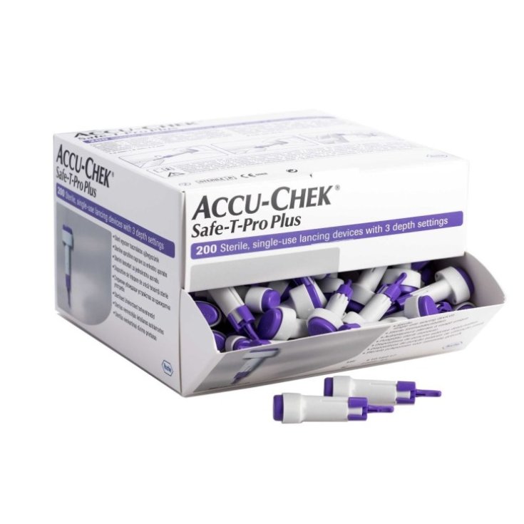 ACCU-CHEK Safe-T-Pro-Plus 200 Lancette