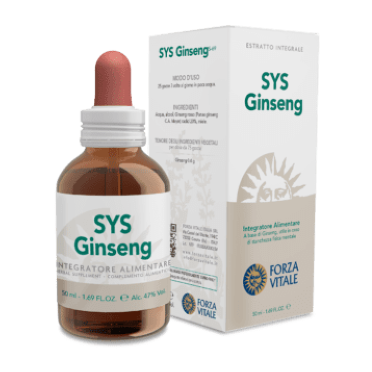 Sys Ginseng Rosso Forza Vitale 50ml
