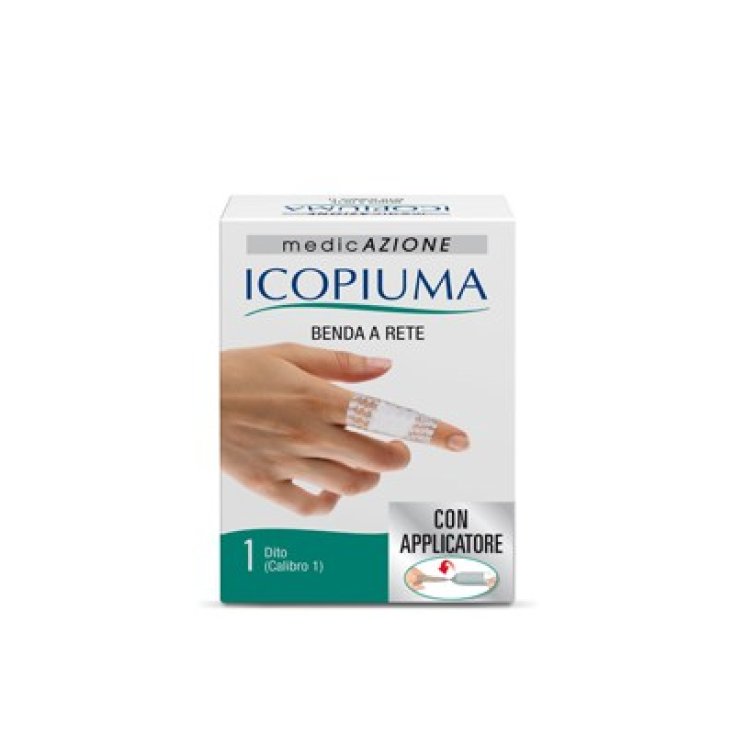 Icopiuma Benda A Rete Con Applicatore - Dito Calibro 1