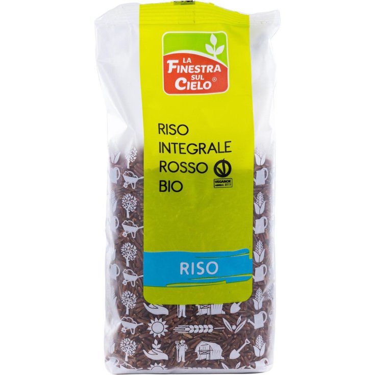 Riso Integrale Rosso Bio La Finestra Sul Cielo 500g