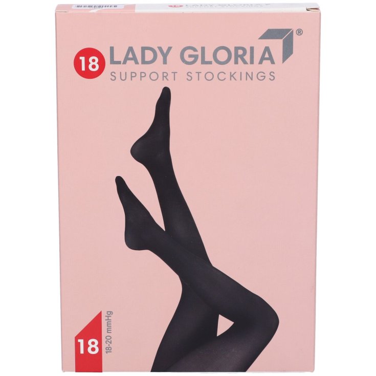 LadyGloria 18 140D Collant Nero 5 GloriaMed&reg; 1 Paio