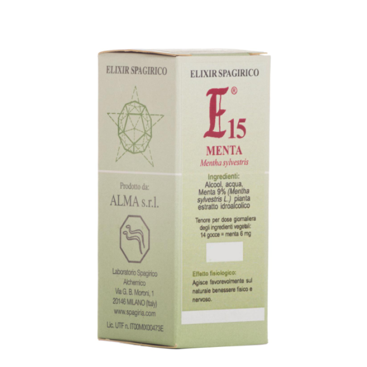 Elixir Spagirico E15 Menta Alma 10ml