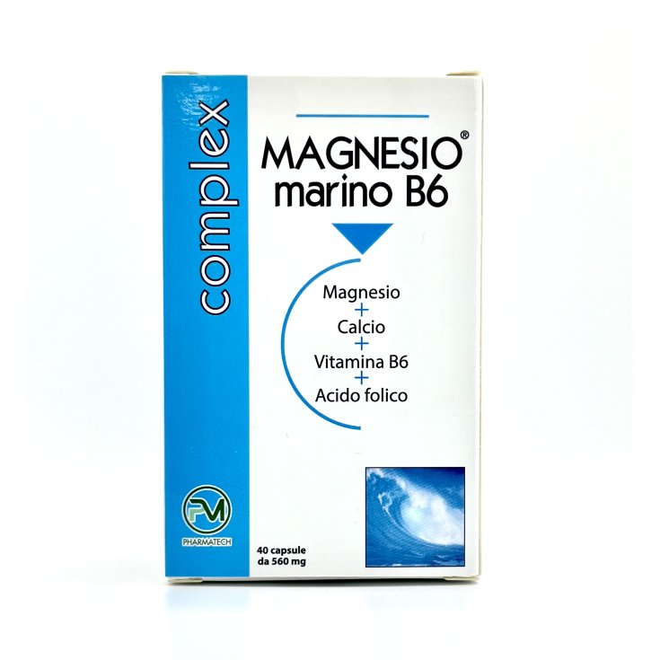Magnesio Marino B6 Piemme Pharmatech 40 Capsule