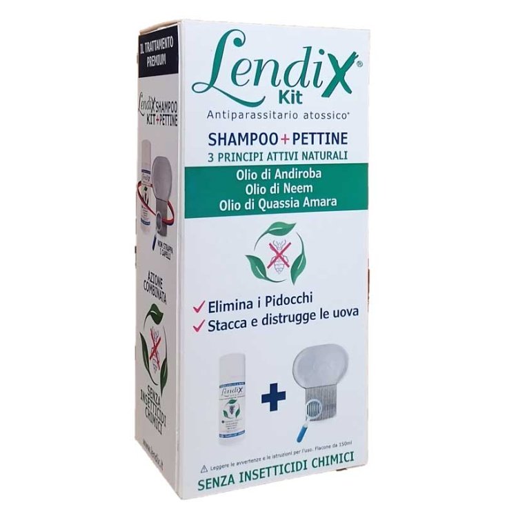 Lendix® Kit Shampoo 150ml + Pettine Antipidocchi