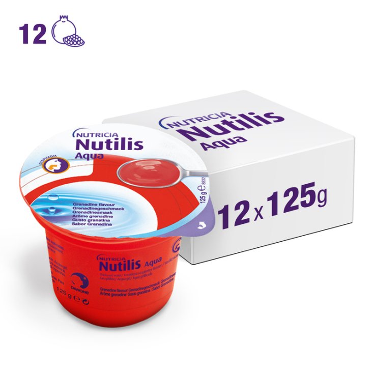 Nutilis Aqua Gel Granatina Nutricia 12x125g