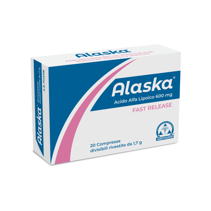 Alaska Acido α-lipoico 600mg ABPharm 20 Compresse