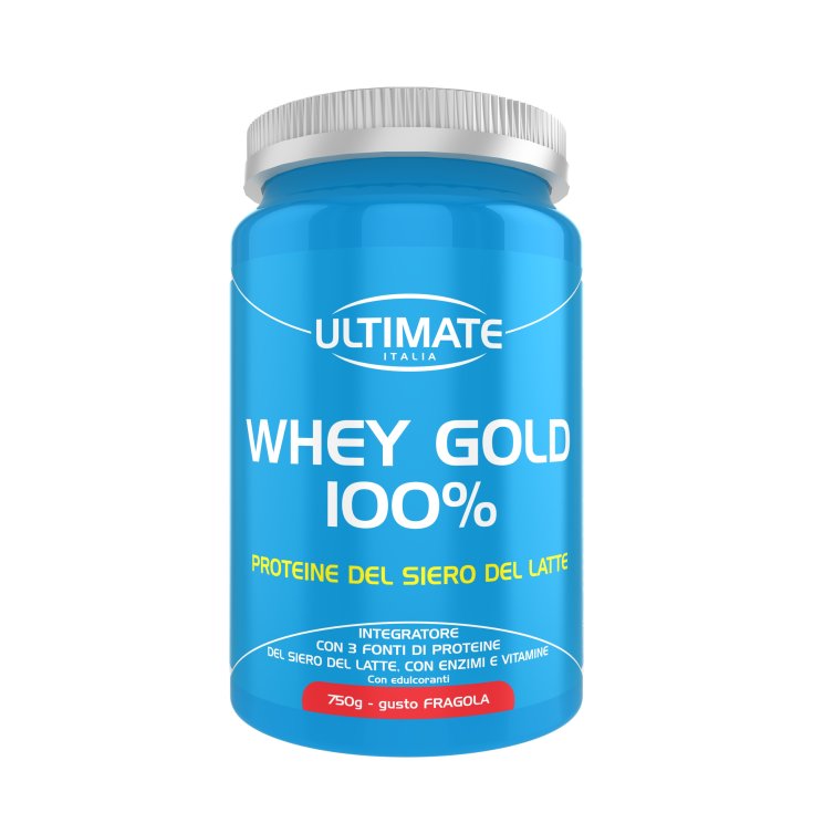 Whey Gold 100% Fragola Ultimate 750g