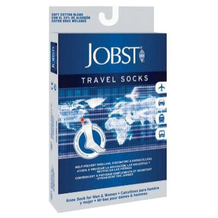 Travel Socks Men & Women Blu Tg.XL Jobst 