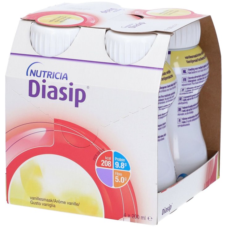 Diasip Vaniglia Nutricia 4x200ml