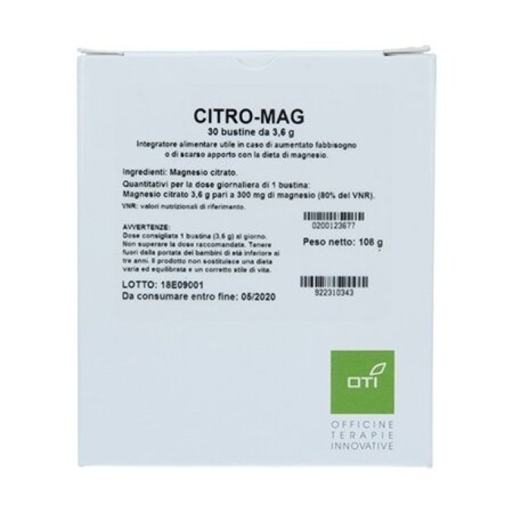 Citro-Mag OTI 30 Bustine Da 3,6g
