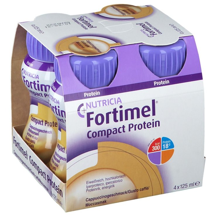 Fortimel Compact Protein Caffè Nutricia 4x125ml