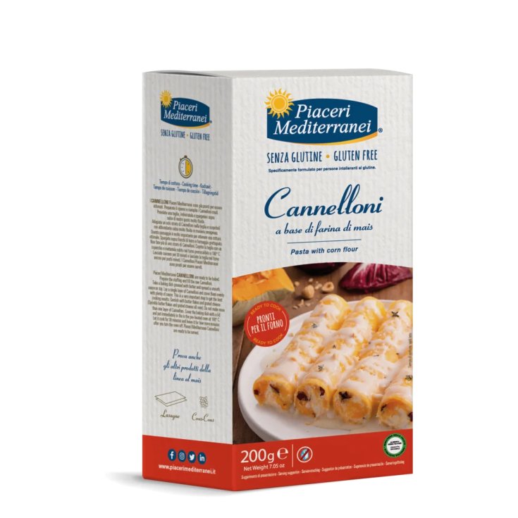 Cannelloni Con Farina Di Mais Piaceri Mediterranei® 200g