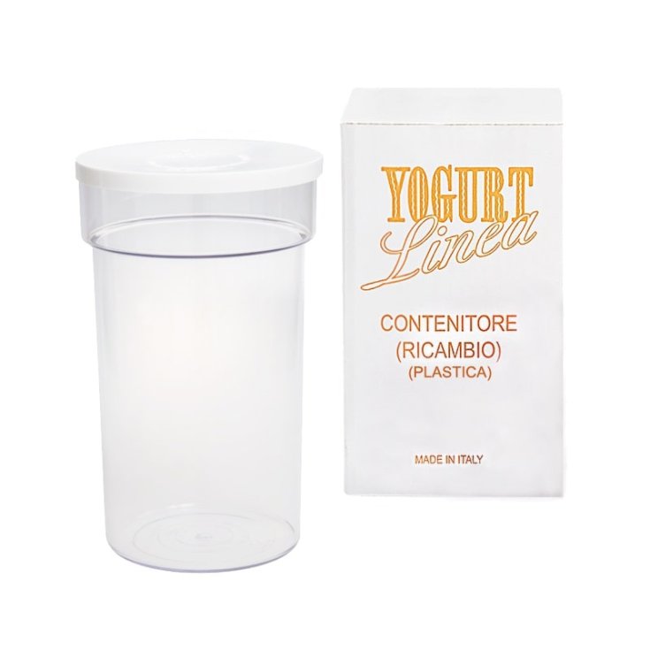 Vaso Ricambio In Plastica Yogurt Linea 1300ml