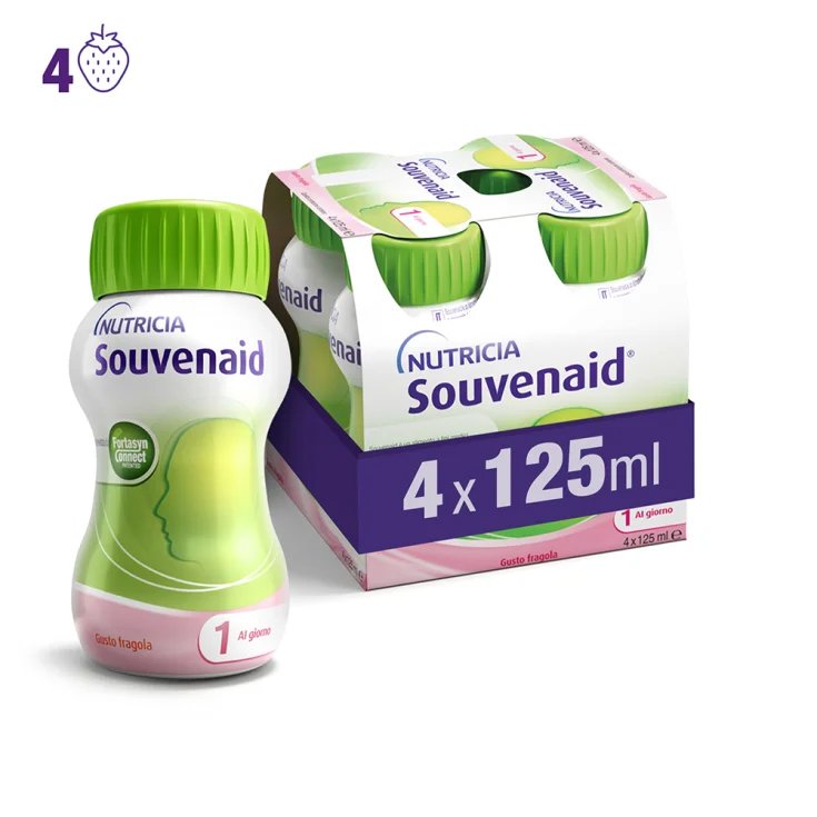 Souvenaid Fragola Nutricia 4x125ml