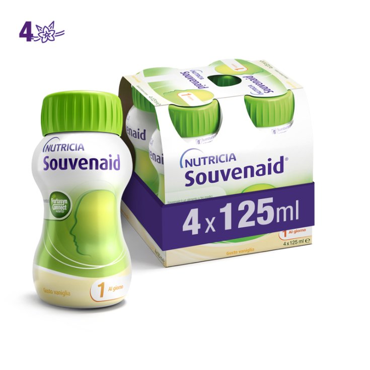 Souvenaid Vaniglia Nutricia 4x125ml