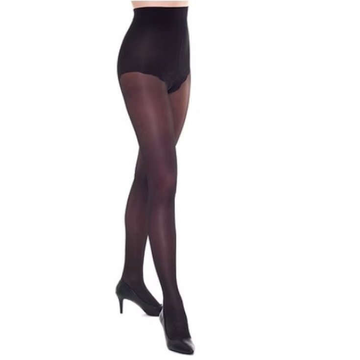 Collant 140 Maglia Liscia Nero 3 Modasana&reg; 1 Paio