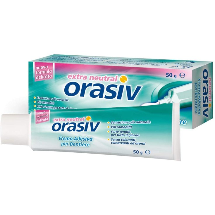 Orasiv Extra Neutral Crema Adesiva Per Dentiere 50g