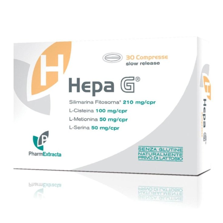 PharmExtracta Hepa G Integratore Alimentare 30 Compresse