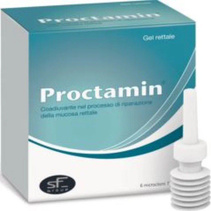 Proctamin Gel Rettale 6 Microclismi