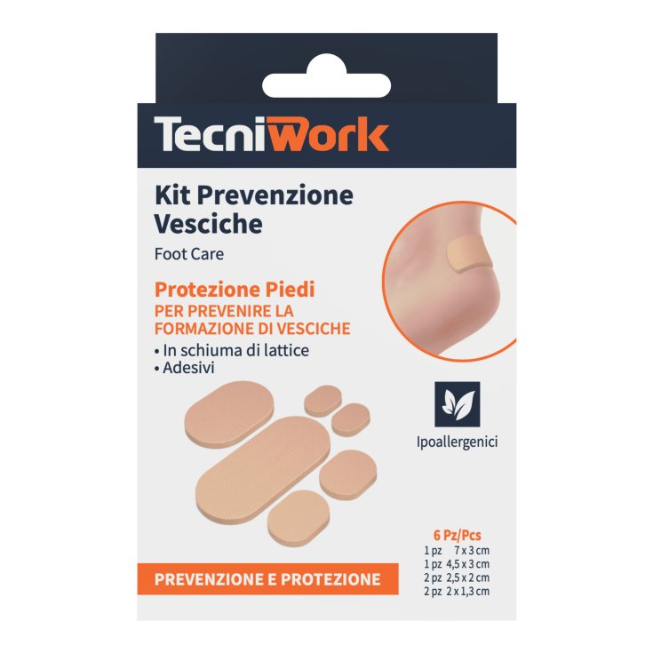 Kit Prevenzione Vesciche Tecniwork® 6 Pezzi