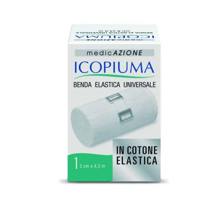 Icopiuma Benda Elastica Universale In Cotone 5x4,5cm