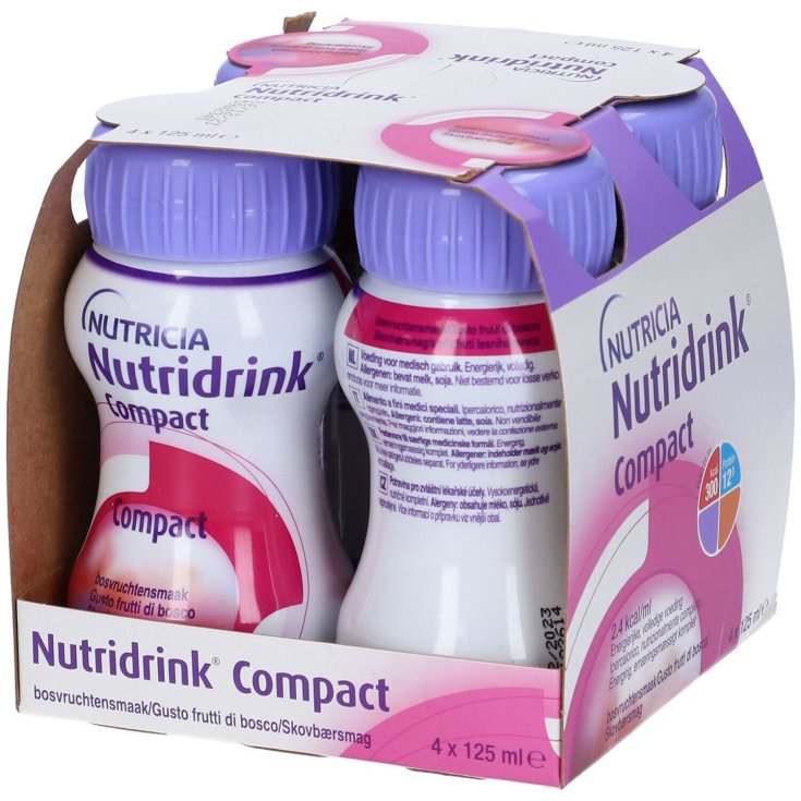 Nutridrink Compact Frutti Di Bosco Nutricia 4x125ml